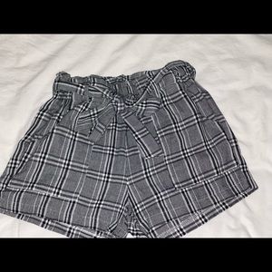 Plaid shorts